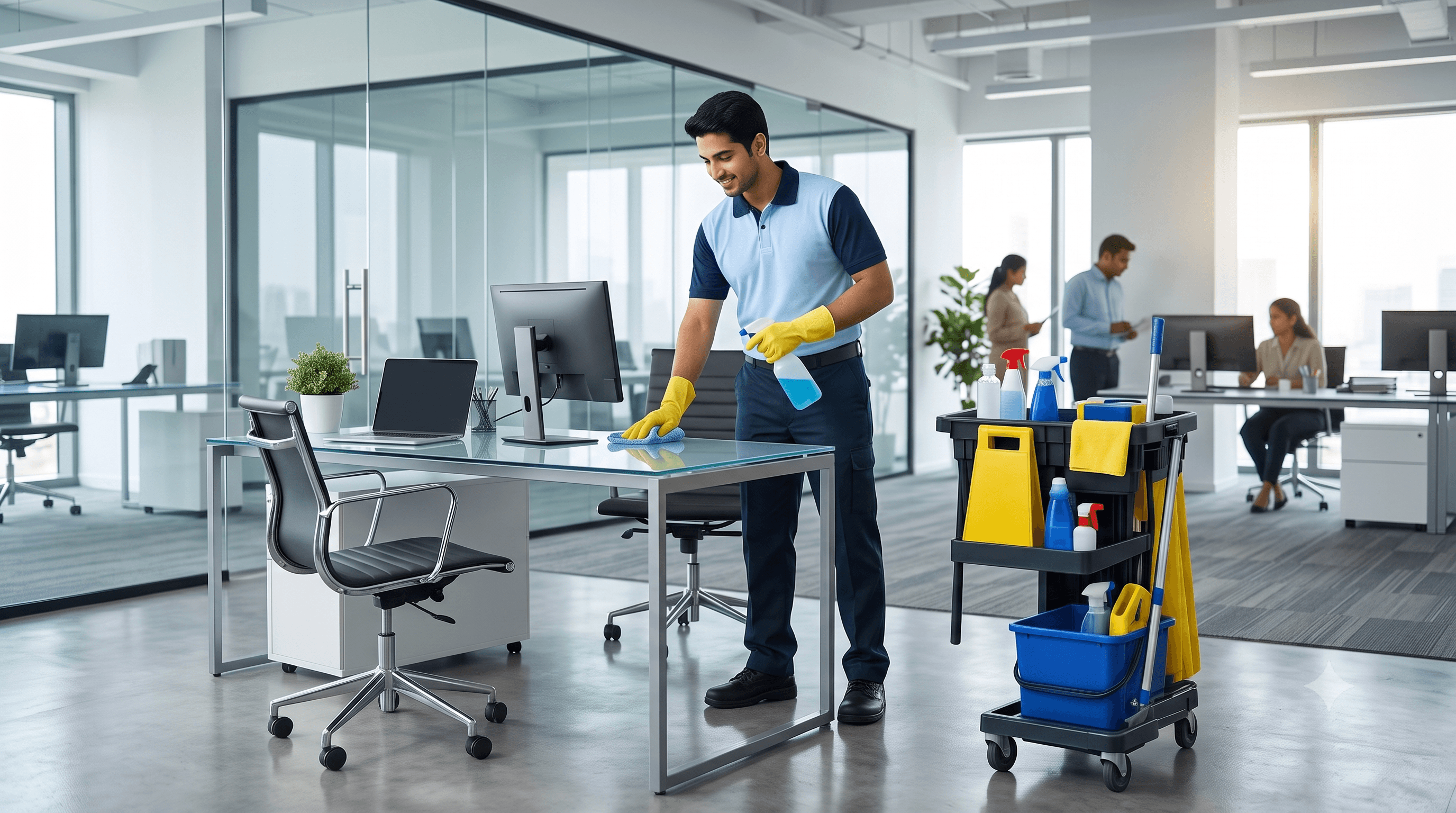 Professional office cleaning service